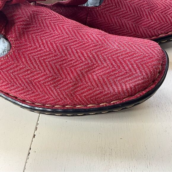 Born Mary Jane Women's Shoes Size 6.5 Herringbone Reddish - Picture 14 of 16